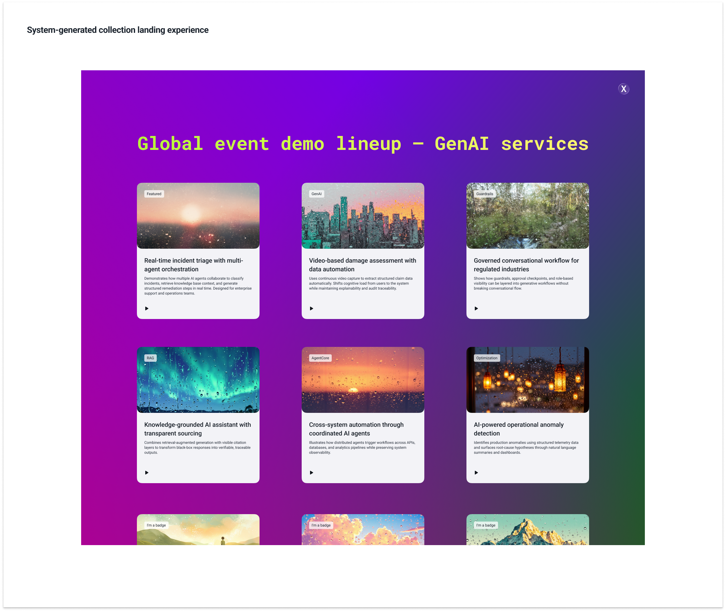 Style parameter configuration